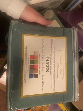 Queen Sheet Set in Teal